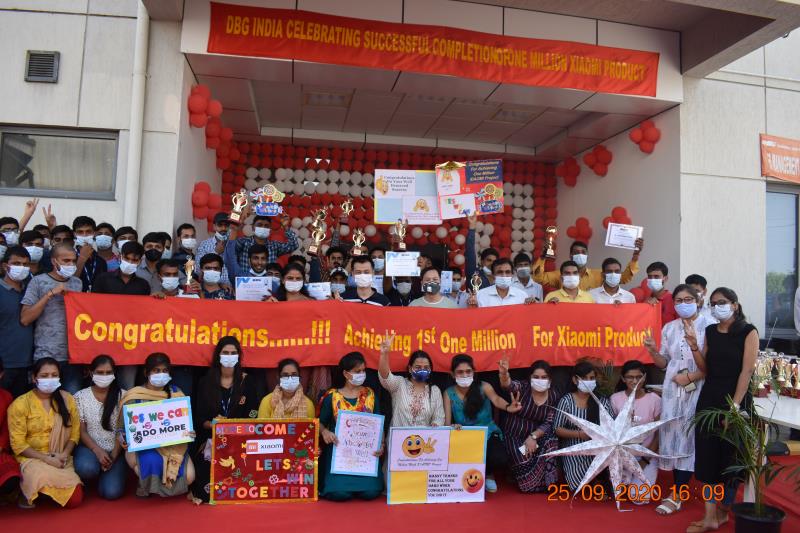 热烈庆祝印度DBG第100万台小米手机正式下线 热烈庆祝印度DBG第100万台小米手机正式下线 - 热烈庆祝印度DBG第100万台小米手机正式下线