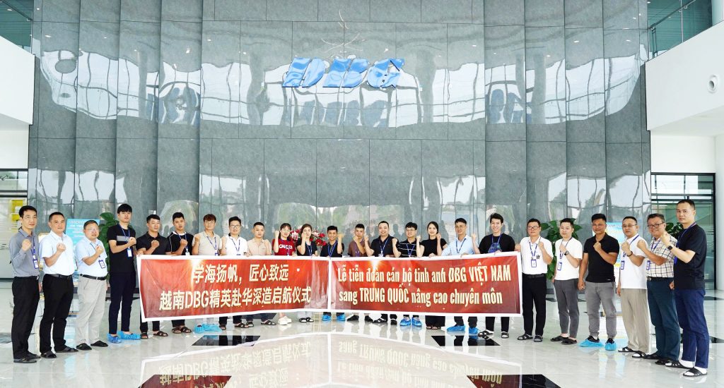 Learn from the sea and set sail with ingenuity | The departure ceremony of DBG Vietnam Elite to China for further studies was successfully held 1 4 1024x550 - Learn from the sea and set sail with ingenuity | The departure ceremony of DBG Vietnam Elite to China for further studies was successfully held